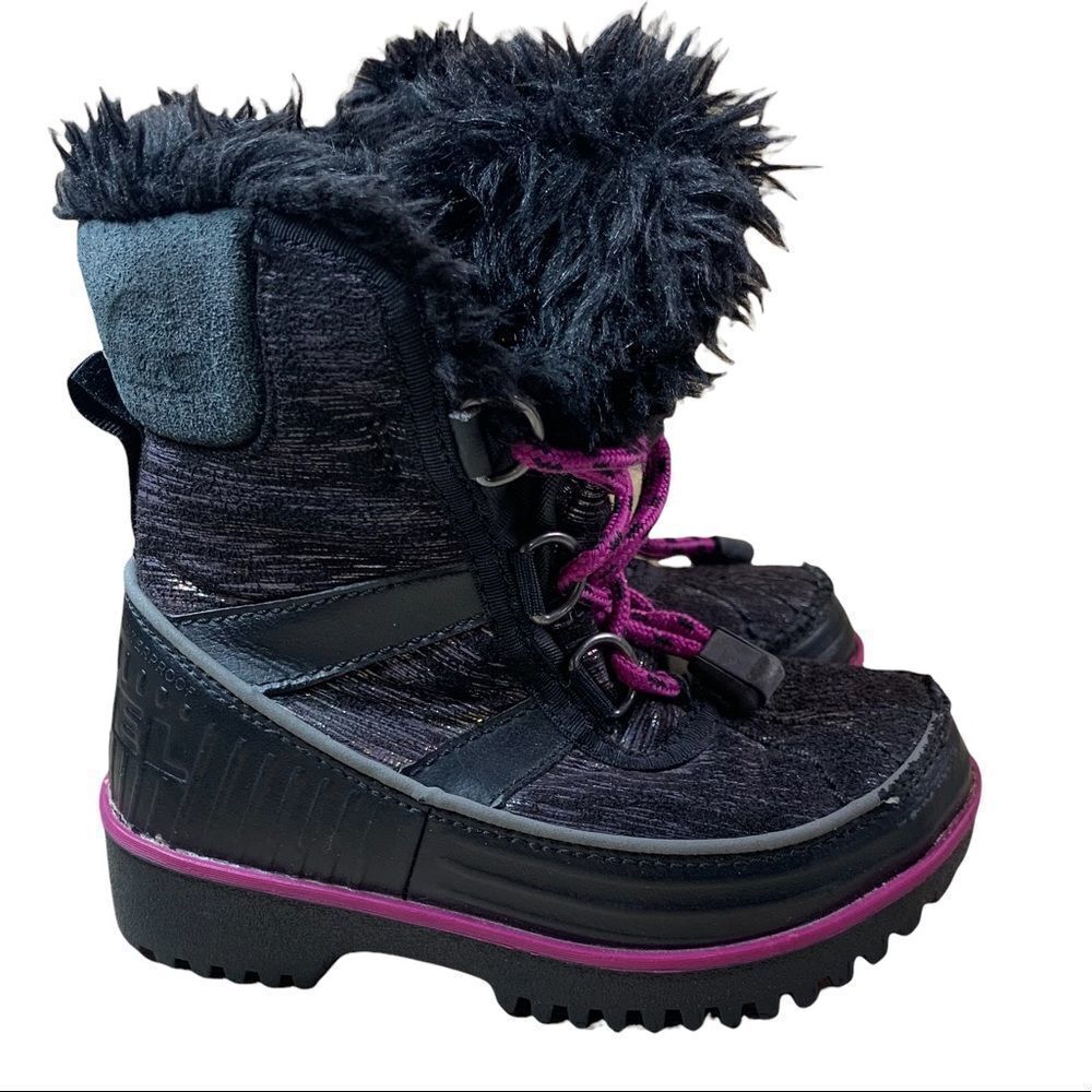 Sorel toddler girl black boots‎